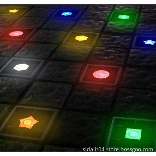 LT-33CY1 wireless colorful outdoor led step light